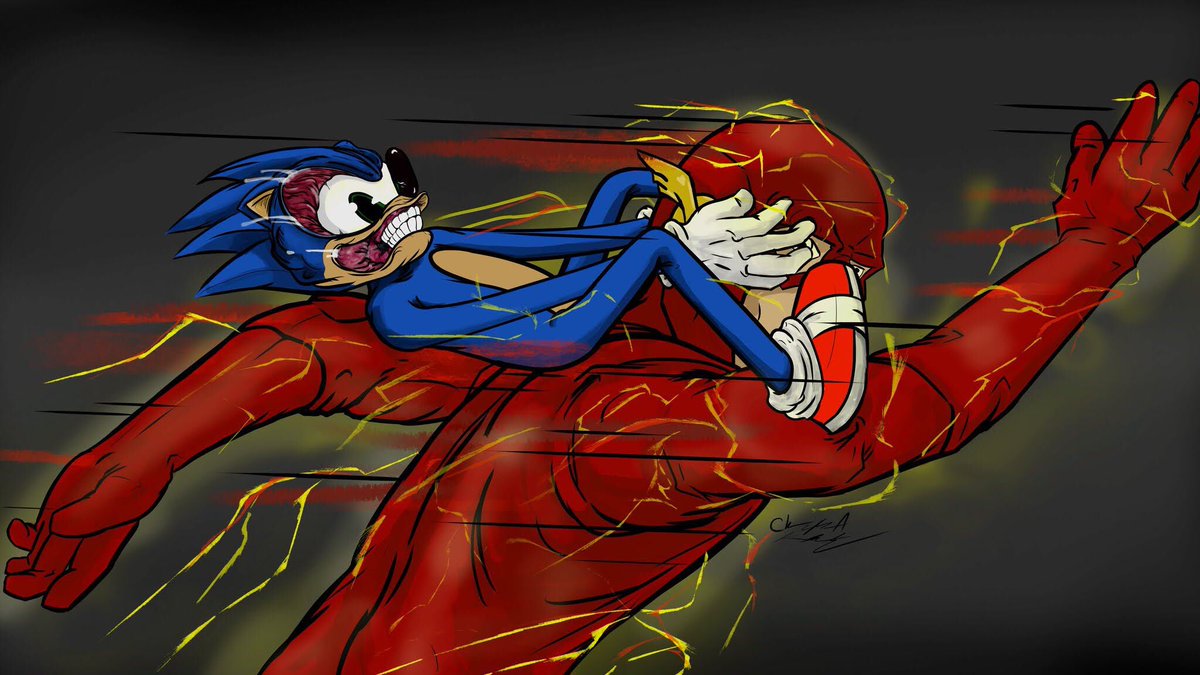 ChrisconceptArt's tweet photo. A little behind the scenes from back when I did this #sonic #gottogofast #sonicart #fanart #ArtistOnTwitter https://t.co/lkr7S7AaQk