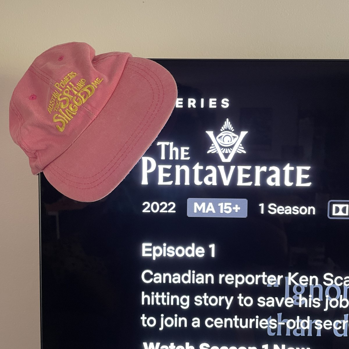 MikeCheckPod's tweet photo. Booked tickets back to the Mick Check Republic for @iamcameronjames &amp; @ThisisAlexei. New episode discussing and dissecting #ThePentaverate will be dropping on the @TotalRebootPod feed TOMORROW 

SUBSCRIBE HERE:
APPLE: https://t.co/uwAmQnz4Rq 
Spotify: https://t.co/PFvaTjJ3EK https://t.co/O64LqAmppv