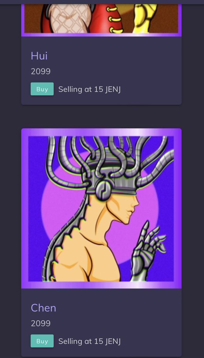Special rare collection and items from NFT artist  <a href="/ScottieTash/">Scottie.ENJ 🟩</a> 
#Twenty99 #BadBears

Both of these are only 15 JENJ and backed with 10 JENJ (no melt fee)

jumpnet.enjinx.io/eth/project/5d…