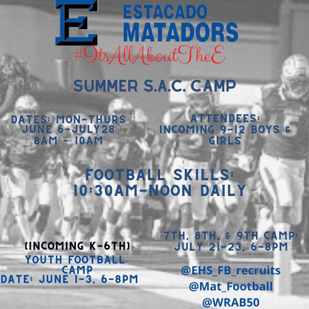 William Blaylock (@wrab50) on Twitter photo School's Out, Let's get this work! #ItsAllAboutTheE <a href="/Mat_Football/">Matteo</a> <a href="/EHS_FB_recruits/">Estacado FB Recruits</a> <a href="/AthleticsLISD/">Lubbock ISD Athletics</a> <a href="/EstacadoHS/">Estacado High School</a> <a href="/EHSMatadorTrack/">Estacado Girls Track</a> <a href="/EHS_BaseballWIT/">Estacado Baseball</a> School's Out, Let's get this work! #ItsAllAboutTheE <a href="/Mat_Football/">Matteo</a> <a href="/EHS_FB_recruits/">Estacado FB Recruits</a> <a href="/AthleticsLISD/">Lubbock ISD Athletics</a> <a href="/EstacadoHS/">Estacado High School</a> <a href="/EHSMatadorTrack/">Estacado Girls Track</a> <a href="/EHS_BaseballWIT/">Estacado Baseball</a>