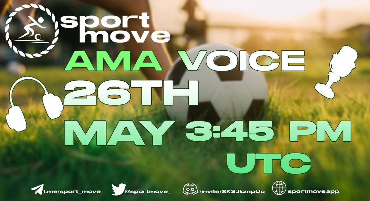 sportmove_'s tweet photo. And for our Listing on PancakeSwap we will have Our AMA, don't forget that our Trading Fee is Zero
#SportMove #sport #Move2Earn #CMC #Trending #BSCGEM #NFTGiveaway https://t.co/gYExZfbaO2