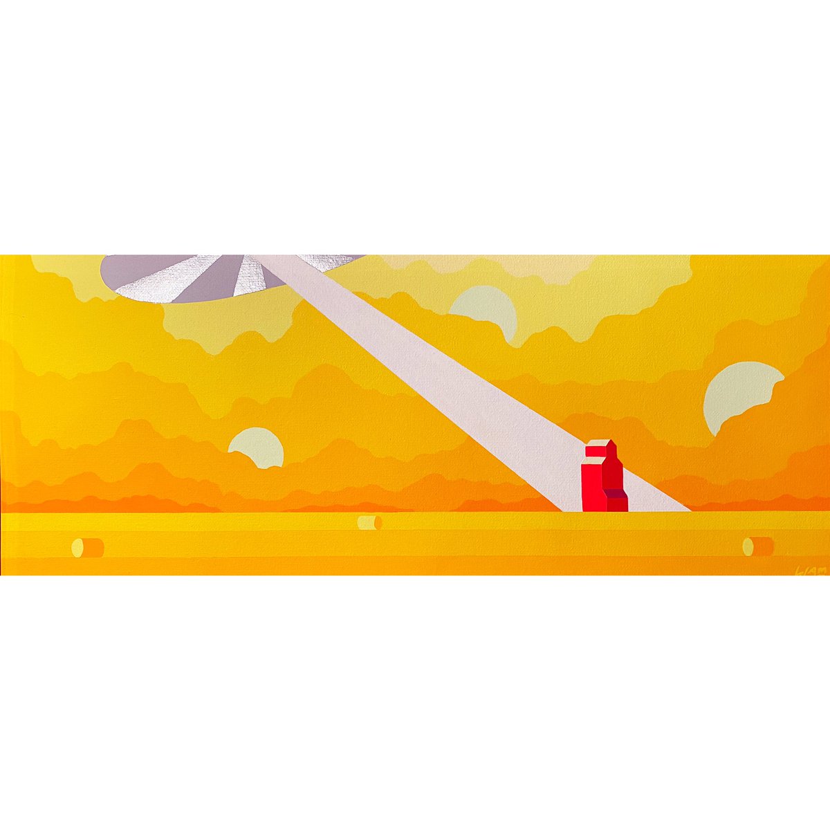 Take the long way home 🛸 

(19”x8.5”) #yyc #yycart