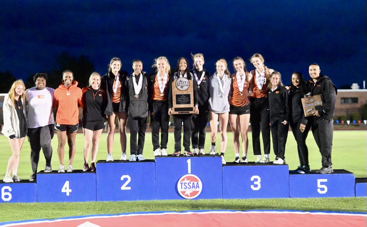Congratulations to the Ensworth Girls’ Track &amp; Field team on being TSSAA Division II AA State Runners Up!