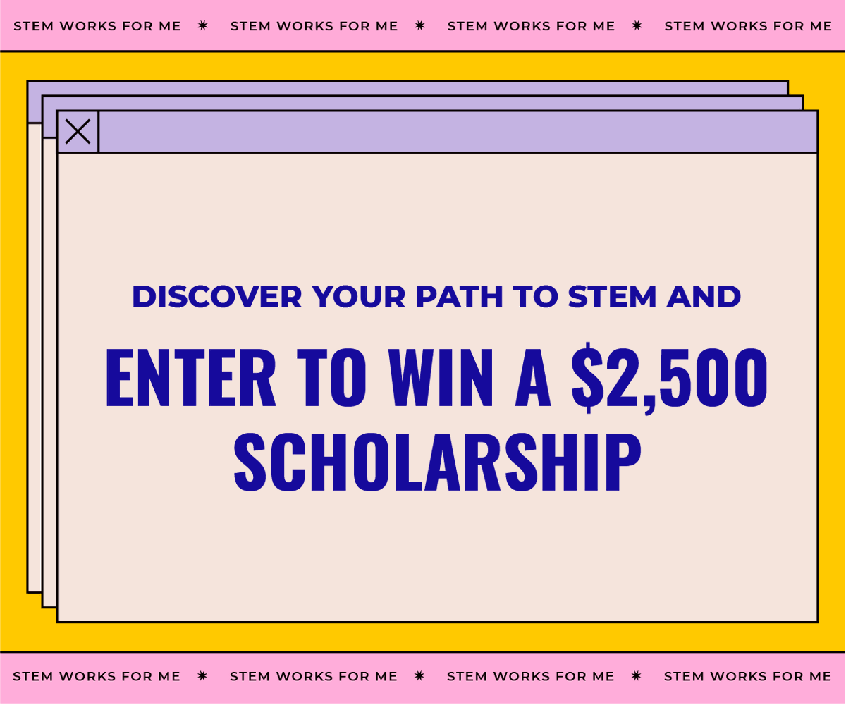 Students: Check out <a href="/dosomething/">DoSomething</a>'s STEM career quiz. Share your results for a chance to win a $2,500 scholarship: ow.ly/8VKH50Jg3gt.