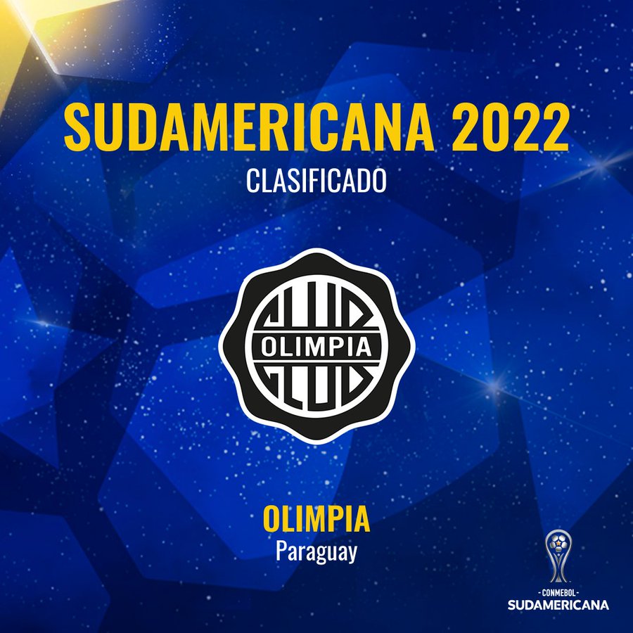 ¿Cuándo juega Olimpia en la Sudamericana 2022