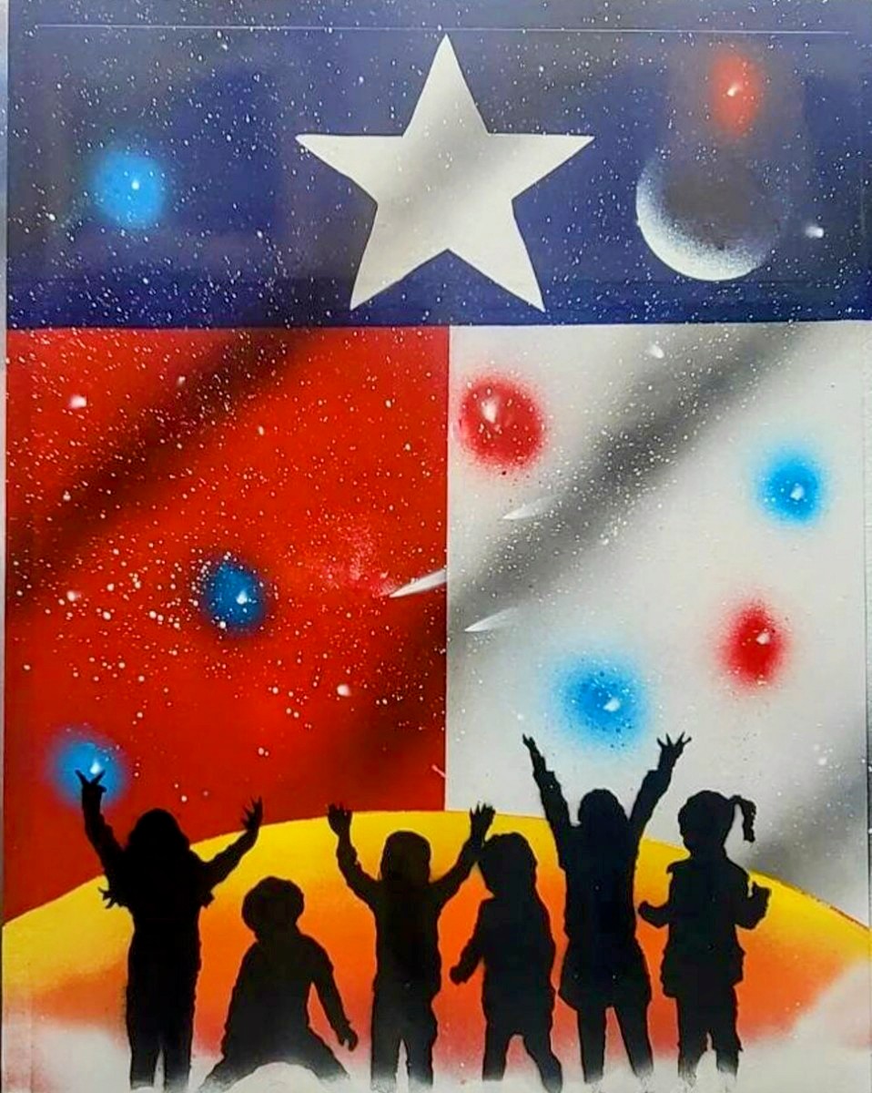 RIP to our Fallen Children in the Texas Shooting! I have a kid myself and it hurts to see this. 💔 Our Congress has and will always be broken. 
Credit by Dexxspraypaintart
#18children #19Children
#StopGunViolence #RobbElementary #shooting #RobbElementaryschool