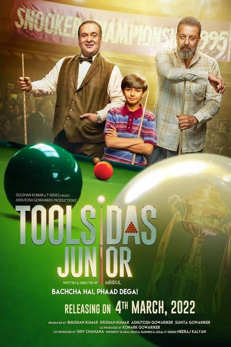 #ToolsidasJunior (2022) by @MridulDirector, ft. @BuddhadevVarun @duttsanjay #RajivKapoor @daliptahil @Chandraunshuh #SaraArjun #TasveerKamil #BarunChanda & #AnkurVikal, now streaming on @NetflixIndia.

@agppl #DanielBGeorge @swanandkirkire @kamaljeetnegi @avigowariker @TSeries