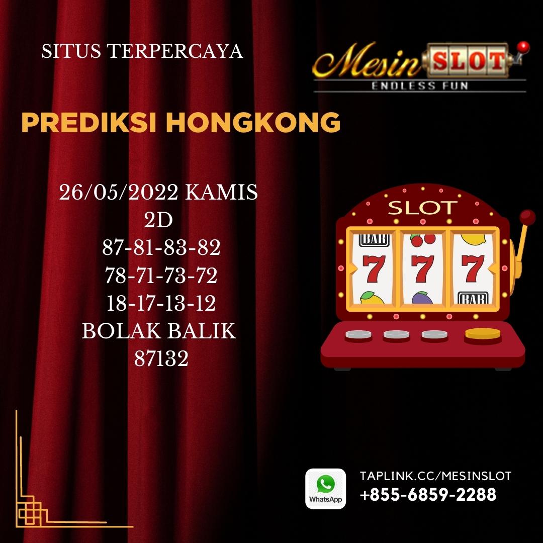 MesinSlot on Twitter: "Prediksi Togel Hongkong Hari Ini 26 Mei 2022