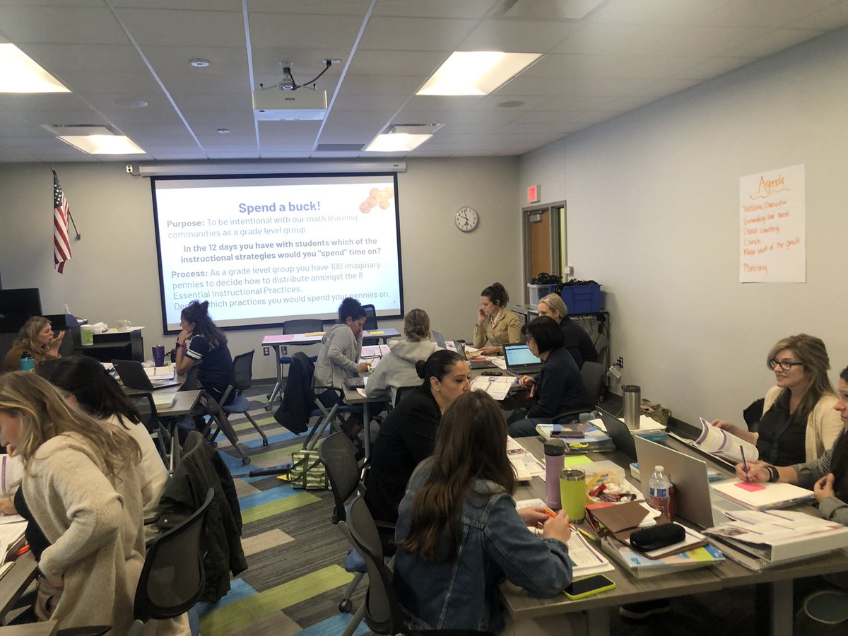 sniemi01's tweet photo. #TeamO Elementary Summer School Teachers were reflective & worked collaboratively to think about which #MIearlymathEIPs were “worth” focusing on during our 12 days of summer instruction.The @Think_Collab Spend a Buck strategy helped us synthesize,set intention,& ground our work! https://t.co/ooh6Tdpgf9