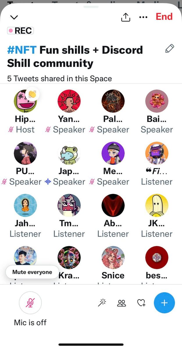 📢 ใครพลาดเมื่อคืน 
3 ทุ่มวันนี้ เจอกันที่ Discord บ้าน ไอ้ชิ้งนะครับ 
📍 discord.gg/smPTeJjmkR
มา Shill งานกันแบบ ชิลๆ 
กับพิธีการสาวสุดแซ่บ @HippoBigNose 
และเพื่อนๆ พี่น้องๆ Collectors และ Creators ที่น่ารักอีก 8 หมื่นกว่าคน🤣
คือเมื่อคืน คนเยอะมากๆ สนุกมากๆ
#NEARcollector