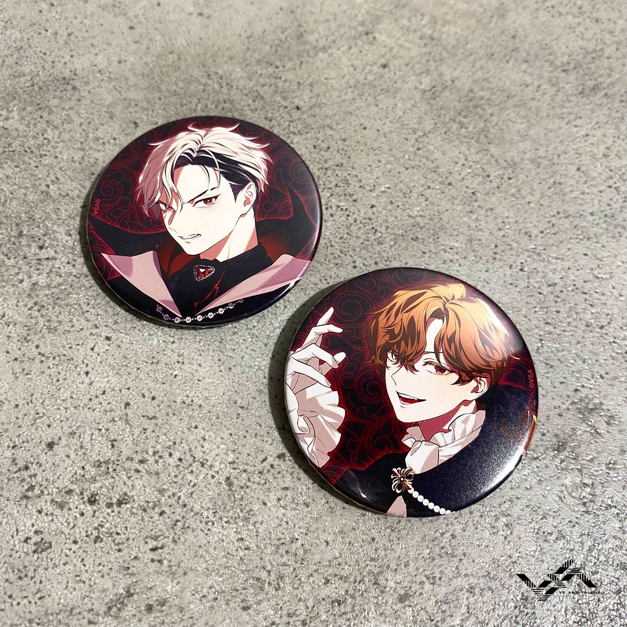 ビバセカ ビバレン キョウヤ 缶バッジ ハフアニ ビバセカ ビバレン