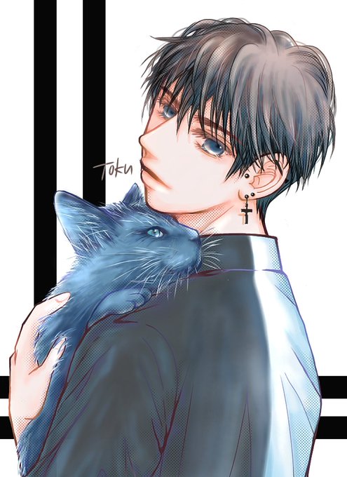 猫系男子のtwitterイラスト検索結果