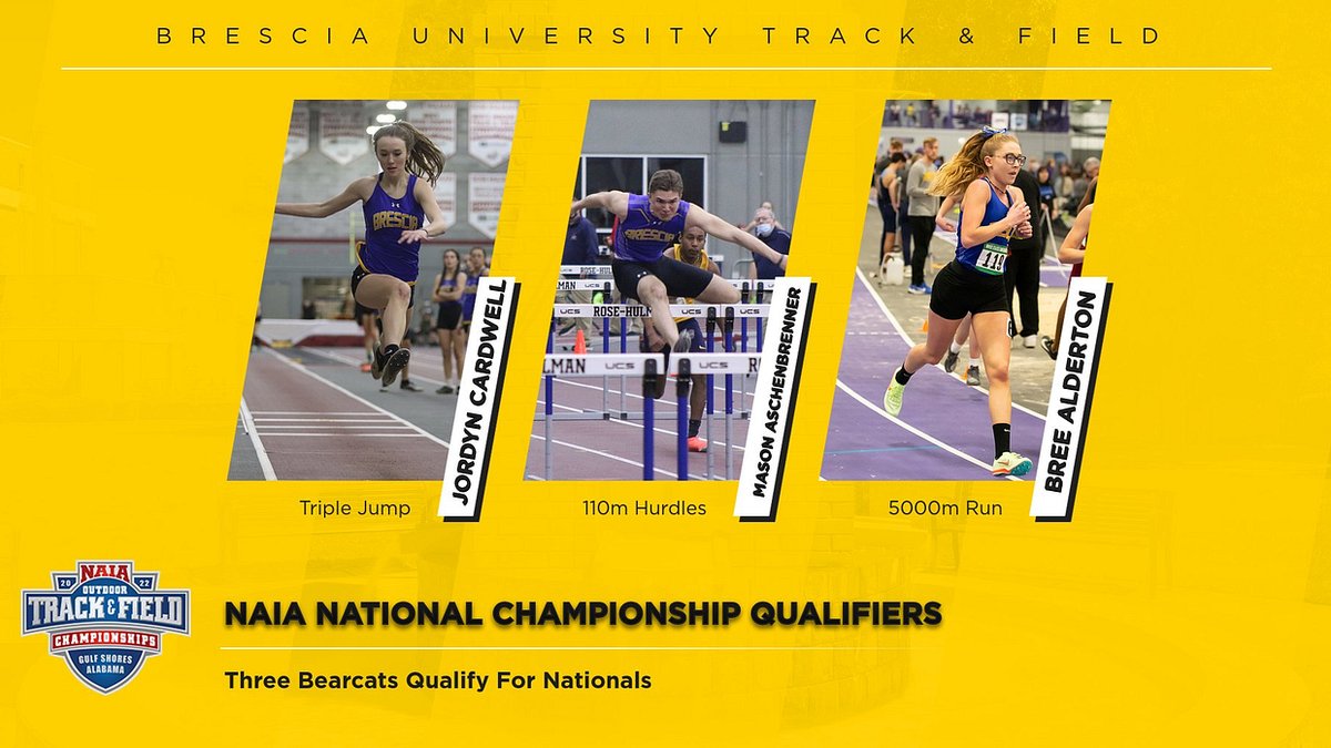Men's Track &amp; Field: NAIA Outdoor Track &amp; Field National Championship Preview
 - bresciabearcats.com/article/2394.p…