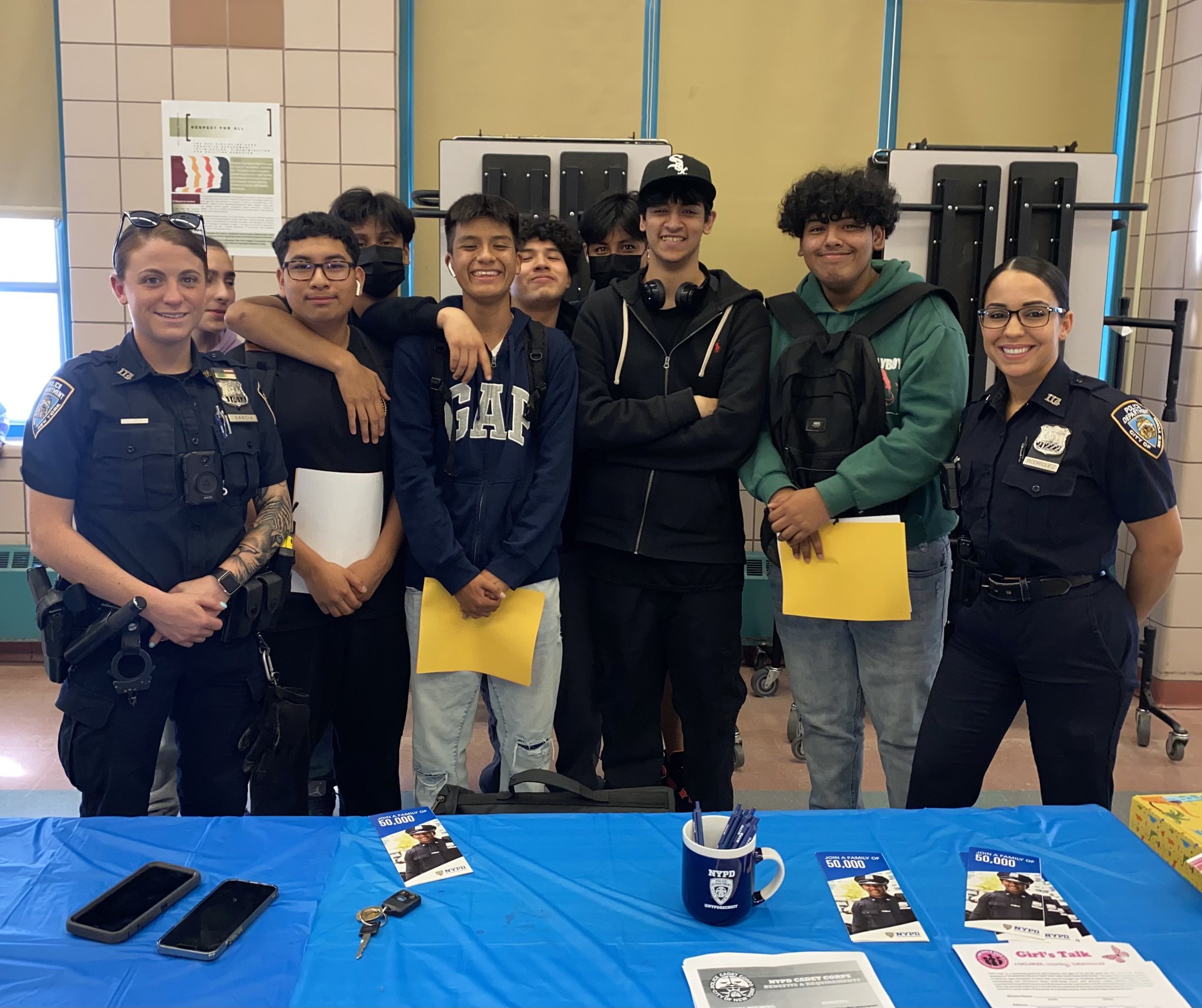 NYPD 114th Precinct on Twitter "Our Youth Coordination Officers busy