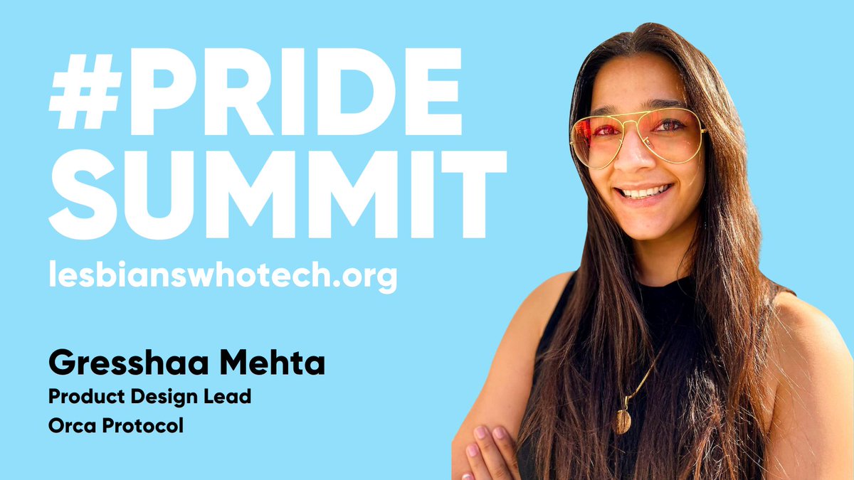 Happy Pride! Join me at #PrideSummit, hosted by @lesbiantech, to break down crypto design patterns and draw parallels between the current tech ecosystem. 

I'm speaking on Wednesday, June 8, at 2:00 PM PDT. bit.ly/lwtpride135