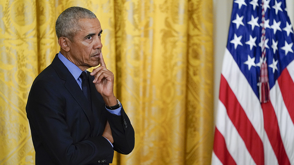 Obama marks anniversary of George Floyd murder under shadow of Texas shooting trib.al/XawLntY