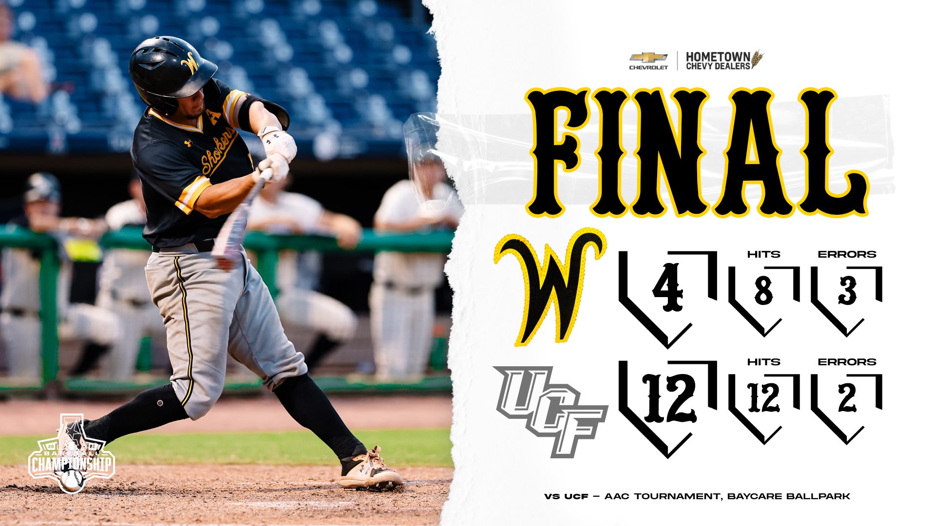 Wichita State Baseball on Twitter "Our journey ends tonight in