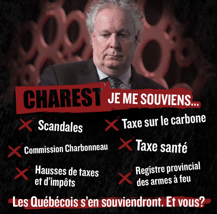 M. Charest semble avoir oublié son vrai bilan ce soir.

Mais les Québecois s'en souviennent.