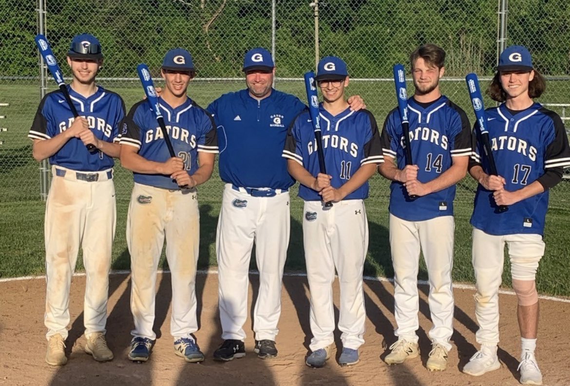 Gators had a nice 8-7 win today over Gloucester on Senior Day to end the regular season. Jack Norton picked up the win on mound and Connor Barbato lead the offense with 3 hits. Senior Haydn Lloyd had the walk off.