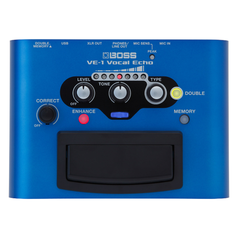 BOSS_jpn's tweet photo. VE-1 Vocal Echoの最大の特長は搭載されているプロ・クオリティのエフェクトをワンタッチで簡単に操作できるところです。まるで専属のプロ・エンジニアが付いたかのように、本格的な理想の歌声をいつでもどこでも簡単に奏でることができます。
#BOSS_jpn #VE1 #VOCAL #ECHO