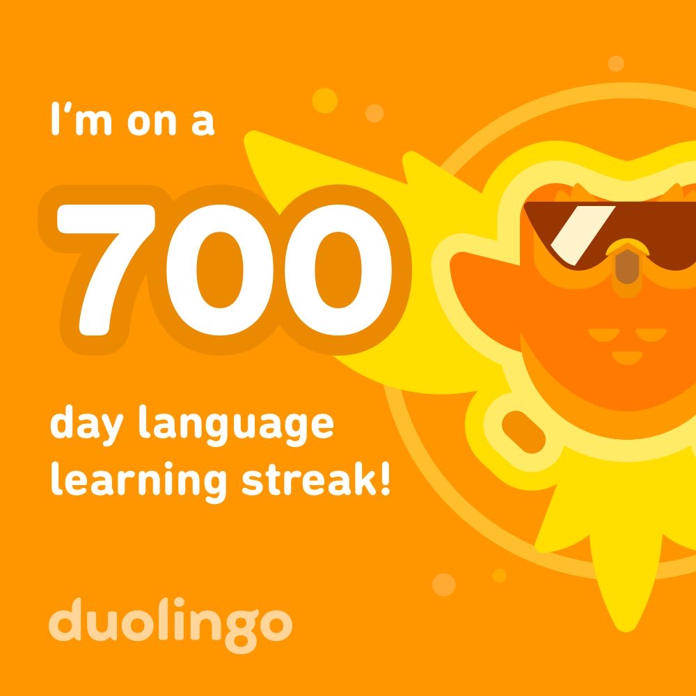 Learn a language with me for free! Duolingo is fun, and proven to work. Here’s my invite link: invite.duolingo.com/BDHTZTB5CWWKSO…