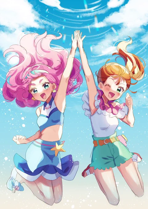 暑いのでトロプリの絵を載せる 