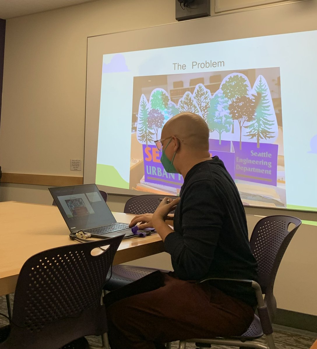 uw_ischool's tweet photo. MLIS student Oscar McNary worked to increase government #transparency and #accountability by making archival materials about the @seattledot’s urban forestry activities discoverable and accessible.  #iSchoolCapstone https://t.co/Mkpsr5bG8h