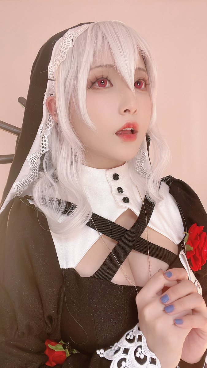 归溟幽灵鲨的傀儡？
#明日方舟 
#cosplay https://t.co/XlZ4GWsgLs