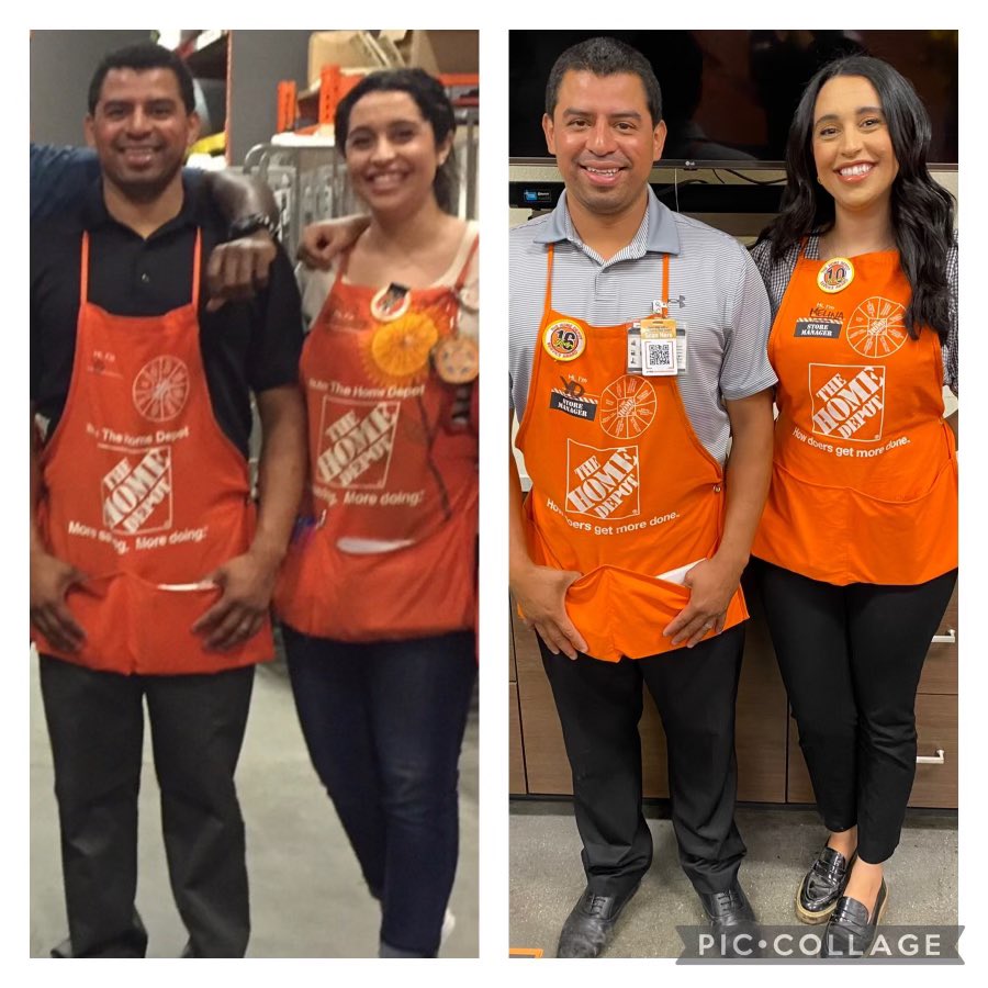 From My DS(only 6 years ago) to my ASM, and now to my peer, I’ve always knew you would excel in every role. Truly proud of your accomplishments! Congratulations on your promotion to Store Manager!!! #promotion#culture#congratulations @downeypackerfan @MelinaKalhor @JabarrBean