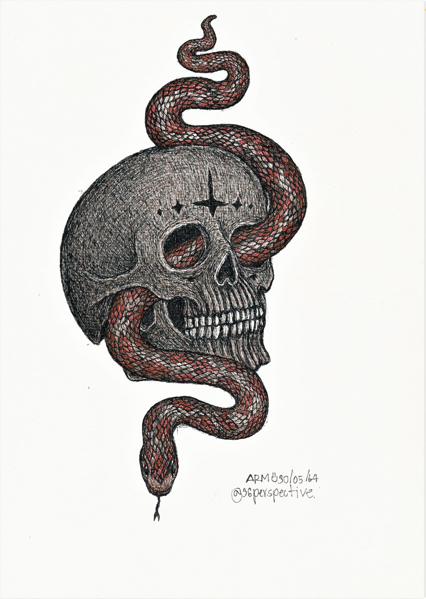 Hell Yah  36perspective listed opensea
RED SNAKE WITH SKULL Freehand. 1/1 💀🐍🩸
thank for support.pls check it.
opensea.io/assets/ethereu…
#NFTCommunity #NFTartist #NFTCollection #nftcollector #NFTCommumity #NFTopensea #darkart