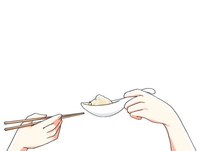 「holding chopsticks」 illustration images(Latest｜RT&Fav:50)｜21pages