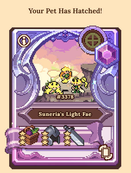 Pets from <a href="/DefiKingdoms/">DeFi Kingdoms 🔺🌿</a> are here at last!! Infinitely cute and with so many different variations (Still managed to get 2 boars despite that)

Spend some $JEWEL to open them immediately or spend lesser and wait a while more for them to incubate. Have fun!