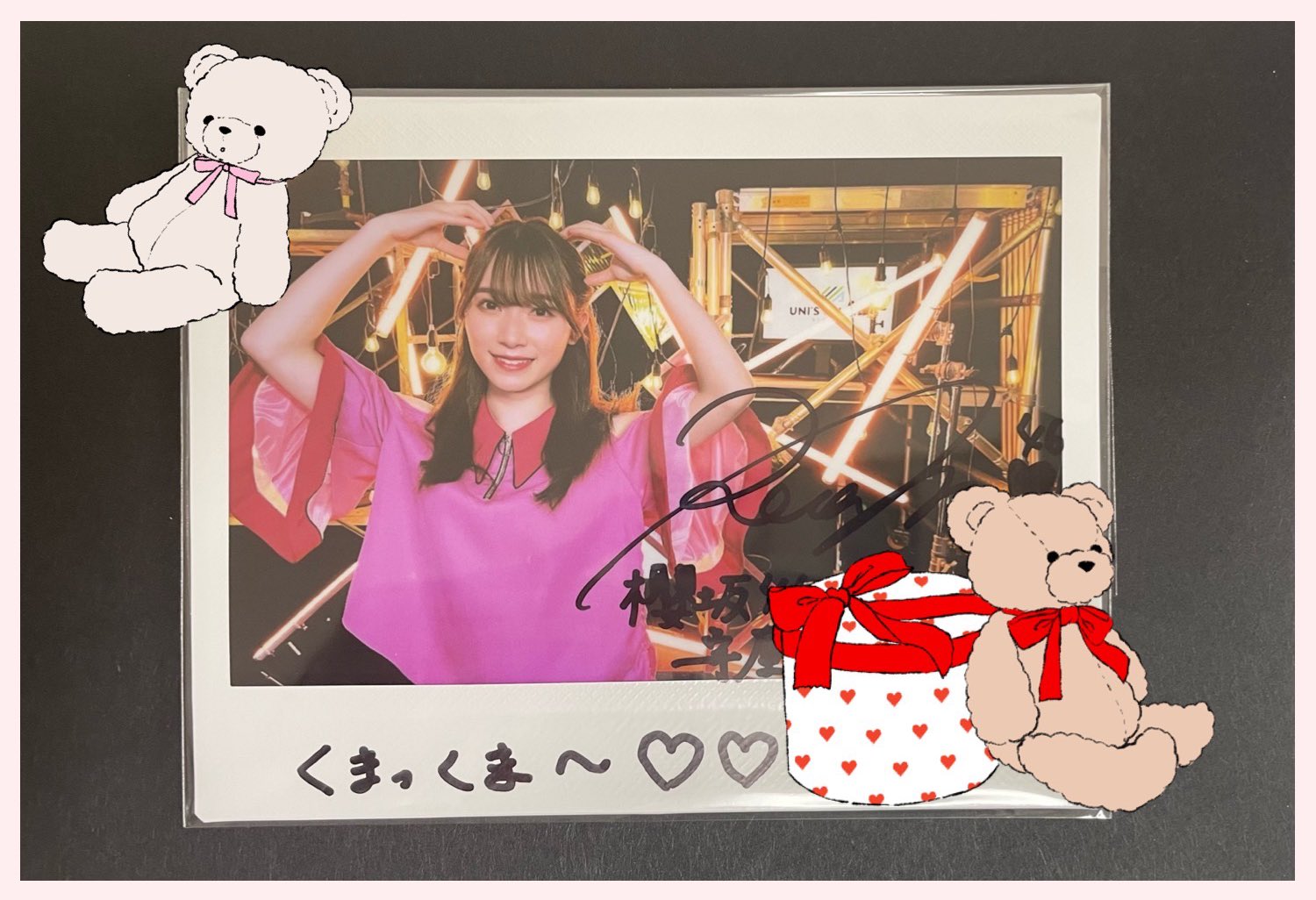 想像を超えての 櫻坂46 Amazon.co.jp: 守屋麗奈 ユニエア 直筆サイン入りチェキ アイドル
