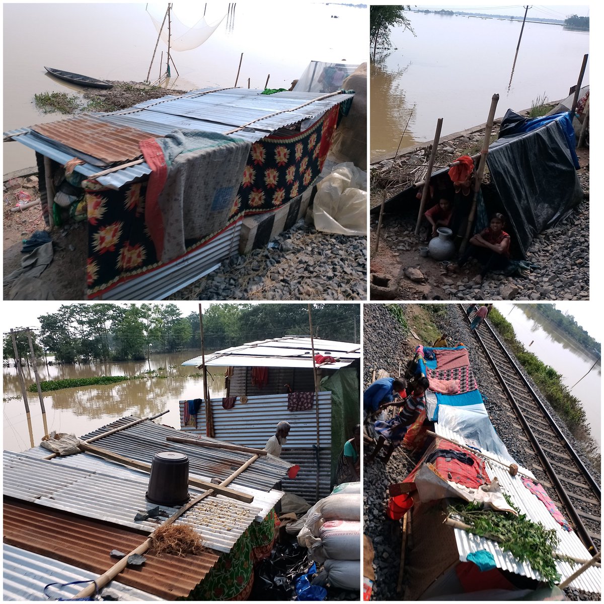 Myself_Suhail's tweet photo. Very difficult times for the people who have lost their homes to the devastating floods.
Need help for Assam! 
#PatheticCondition #EndlessMisery #Laopani #Nagaon #AssamFloods2022 
@CMOfficeAssam @BJP4Assam @PMOIndia @AmitShah @himantabiswa https://t.co/b98zDeAYi0