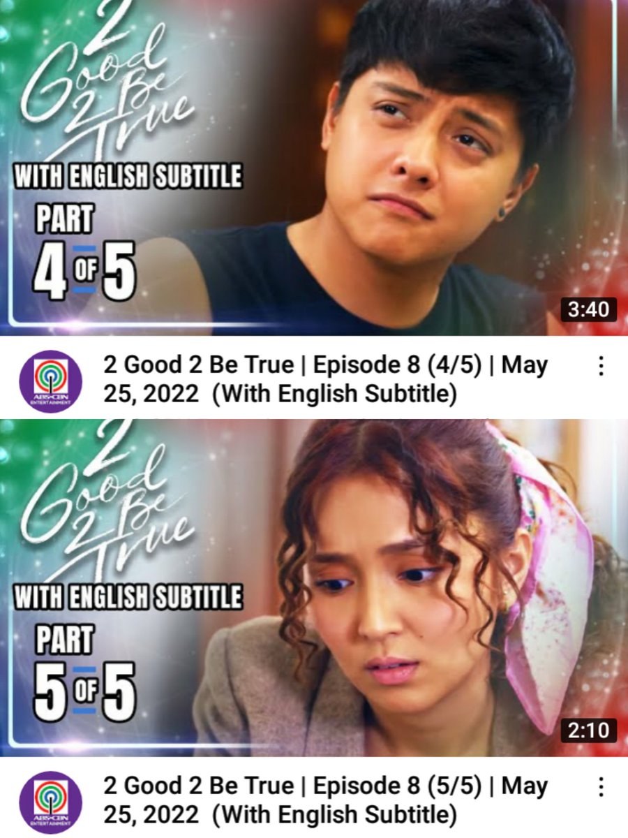 KATHTropaOFC's tweet photo. 2 Good 2 Be True: Episode 08 πβ¨
Part 1: https://t.co/NmkCQvFwyo
Part 2: https://t.co/47qez8x2R3
Part 3: https://t.co/FWBgPcMrTe
Part 4: https://t.co/4W7eFH8J6p
Part 5: https://t.co/BNXVhHQqUL
#2G2BTEpisode8 #2G2BT #2GoodToBeTrue #2GoodHaunted #KathNiel #KathrynBernardo https://t.co/6fuyBe3Y2Z
