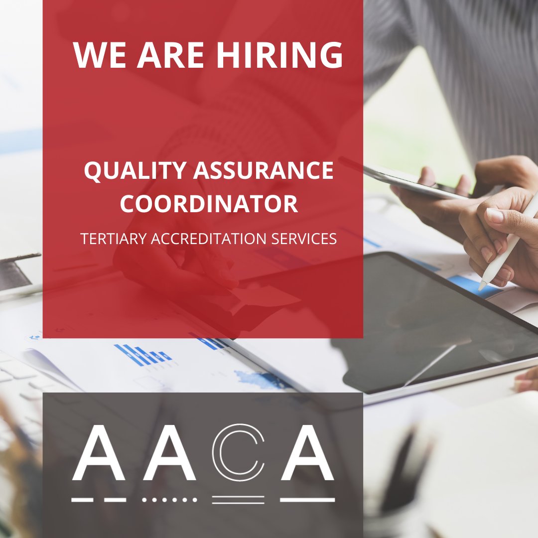 Join us! We are recruiting an experienced and proactive full-time Quality Assurance Coordinator to provide support and assistance of the AACA’s responsibilities in relation to the Architecture Program Accreditation Procedure.
seek.com.au/job/56930847