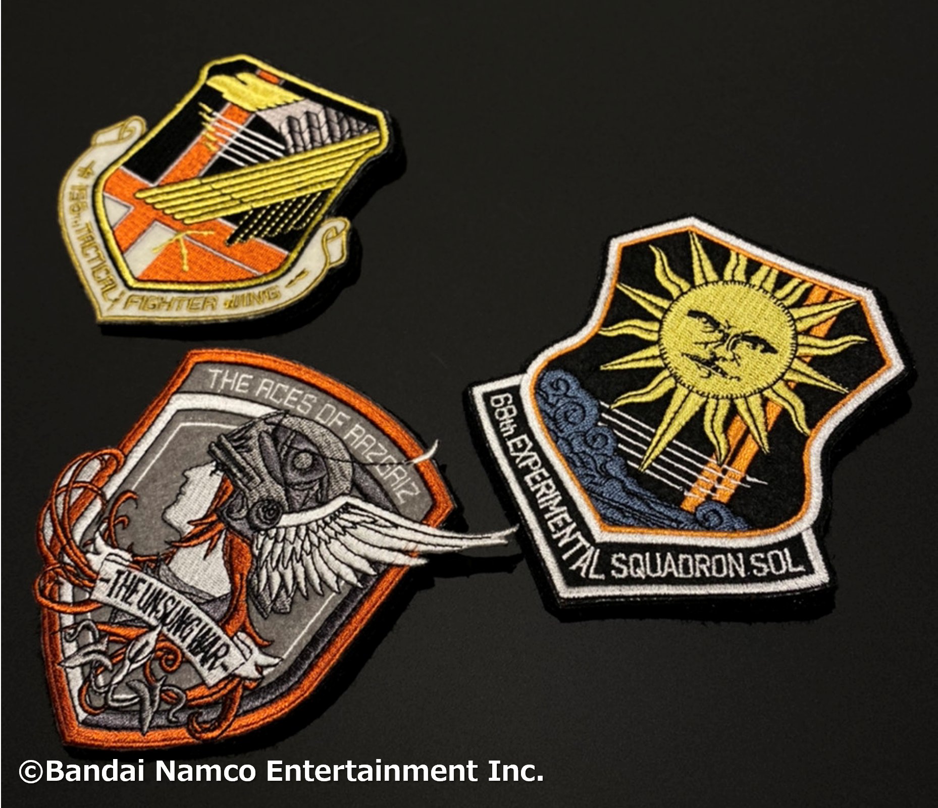 【ALPHA×ACE COMBAT】エースコンバット5　Tシャツ・ワッペン3点 ALPHA×ACE COMBAT】エースコンバット5 Tシャツ・ワッペン3点