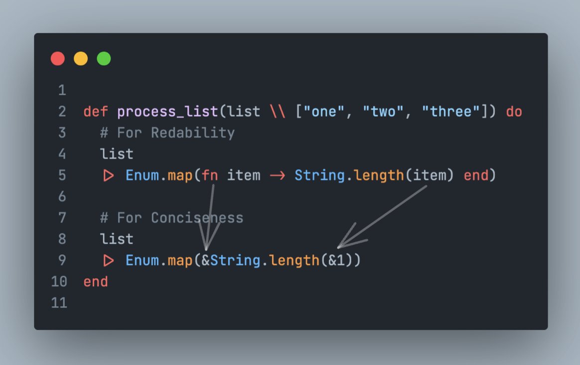 Elixir Tip: Anonymous Functions ≡ Function Capturing

#elixir  #Phoenix #elixirlang
