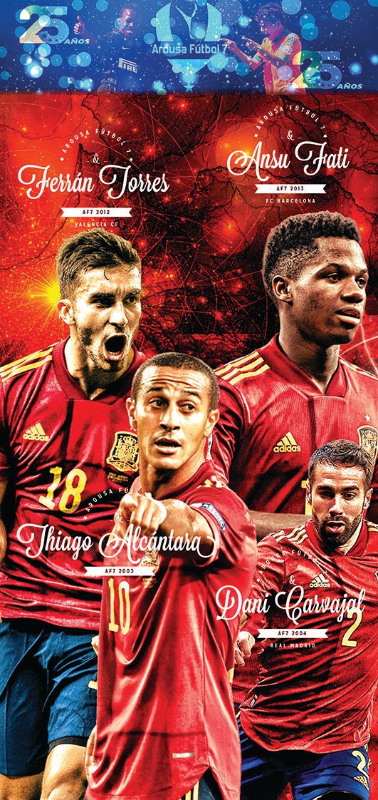 Empezamos mañan en #AF72022 ¿Te lo vas a perder? <a href="/aspas10/">Iago Aspas Juncal</a> <a href="/FerranTorres20/">Ferran Torres</a> <a href="/ANSUFATI/">Ansu Fati</a> <a href="/DaniCarvajal92/">Dani Carvajal Ramos</a> <a href="/Thiago6/">Thiago Alcantara</a>