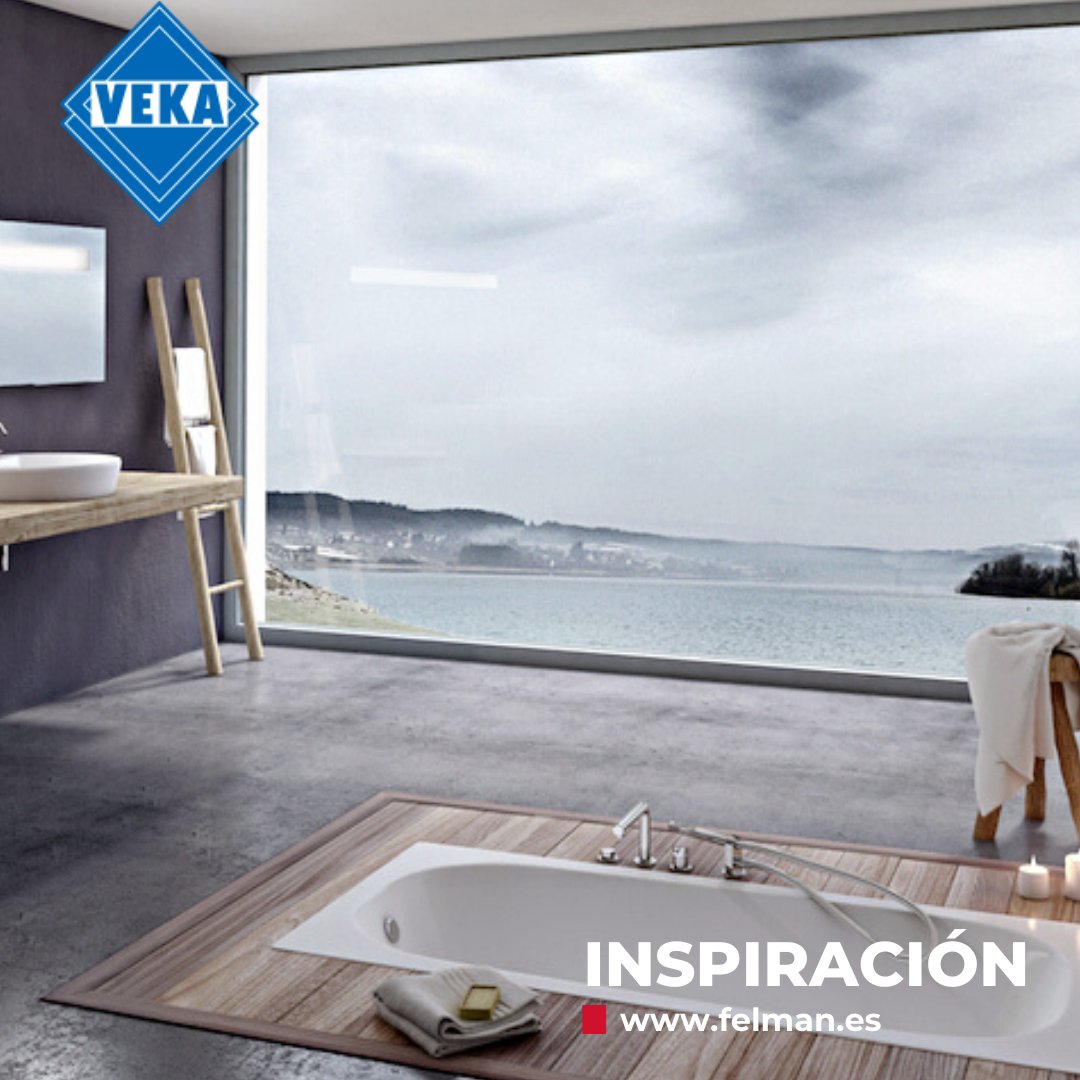 felman_es's tweet photo. Inspiración:
Ventanas de perfilería ligera que enmarcan el paisaje como si de un mural se tratase. 
.
Además de la estética, son ventanas que proporcionan proporcionan aislamiento 😎térmico y 🔊acústico. 
.
Se consigue con materiales  como los que utiliza @VekaIberica 
. https://t.co/PVisyR8bEU