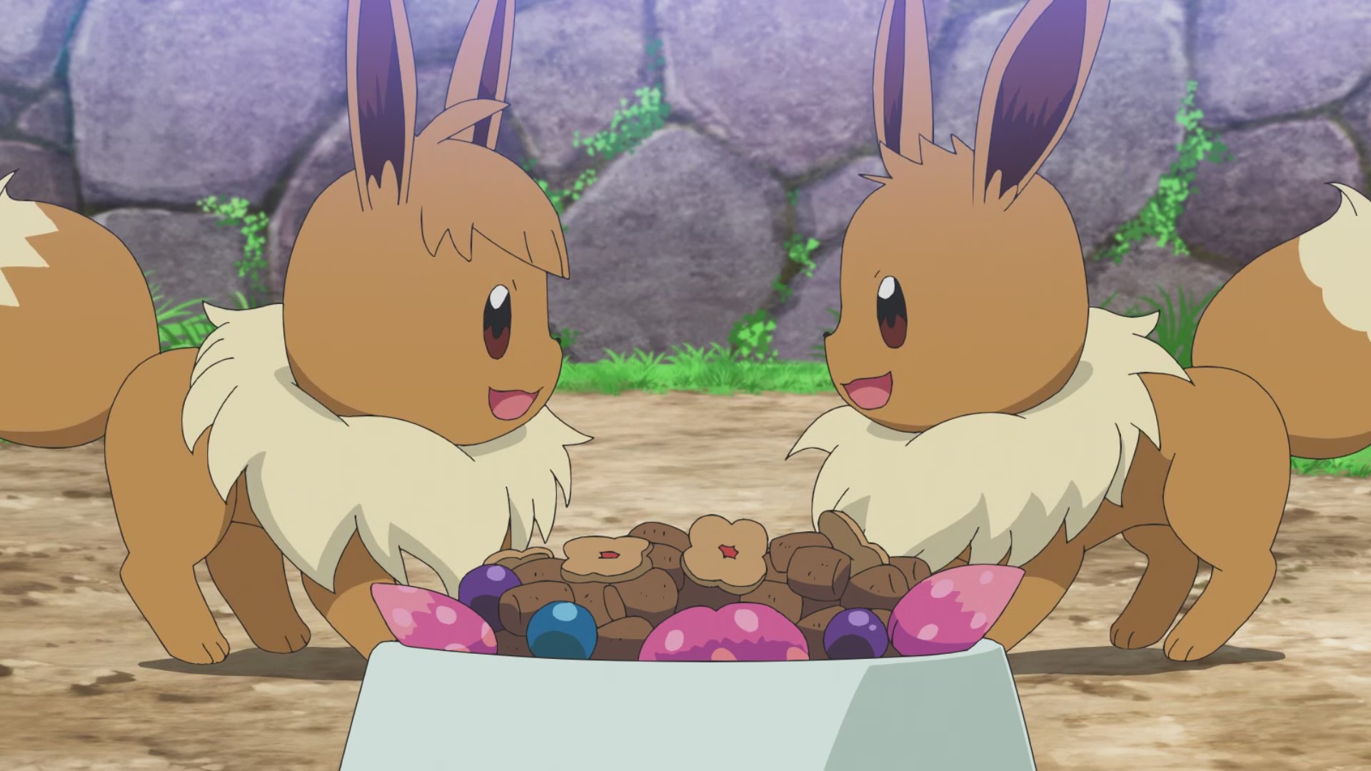 アニメ ポケットモンスター 公式 金曜日は アニポケ の日 本日の気になるシーンは サトシの友達 スイレンの イーブイ と コハルのイーブイは仲良くなったみたい さて みなさんはそれぞれどちらのイーブイか分かりますか アニポケは毎週金曜