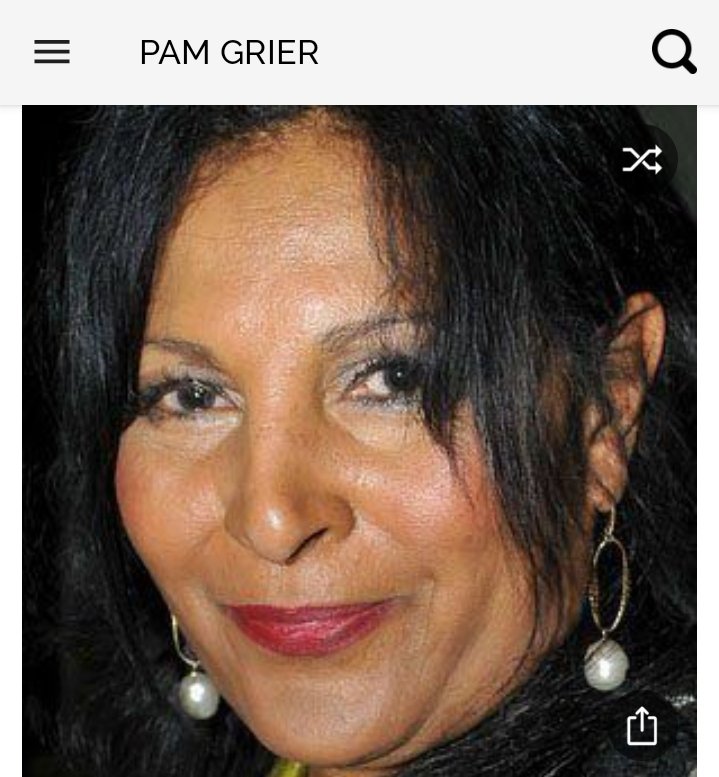 Happy birthday to this great actress.  Happy birthday to Pam Grier 