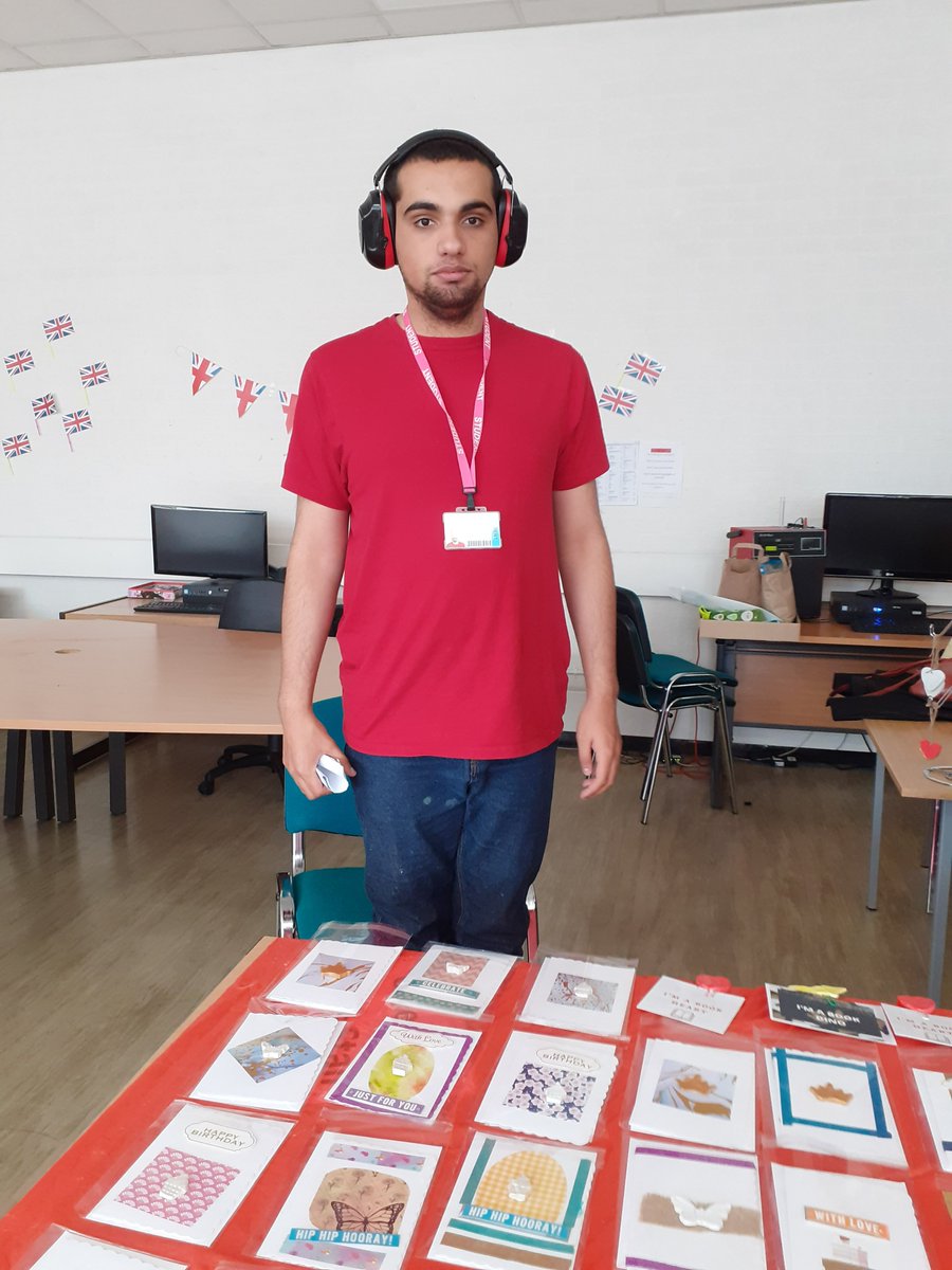 HerewardJobs's tweet photo. A fun afternoon with our 'enterprising' students #developingworkskills @HerewardCollege https://t.co/iCZJpRkMpc