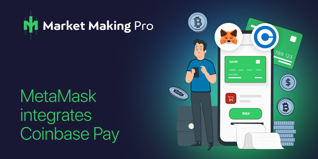 MarketmakingX's tweet photo. MetaMask integrates Coinbase Pay and what it has to do with MMPro?
⚡️We just held MetaMask Share Sale and Private Sale of Zima Bank tokens. How this relates to the news read here: https://t.co/x0lyiknSJn
😎MMPro is up-to-date with the market and offers best investing solutions. https://t.co/jdf1i5nd0e