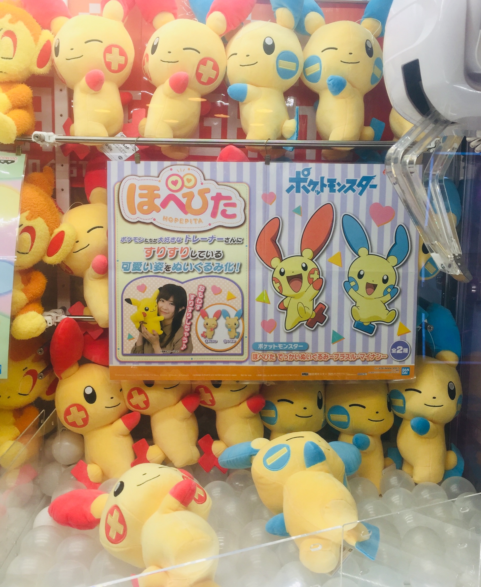 Pokemon ポケモン ぬいぐるみ マイナン PP70 Sサイズ おもちゃ