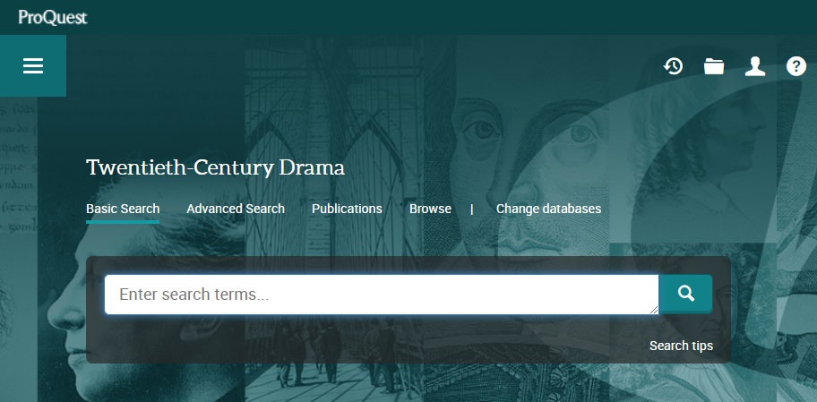 Brunel_Library's tweet photo. New e-resource available. Brunel library now has access to Twentieth-century drama. View over 2,000 plays covering the history of modern drama in the English-speaking world, from the 1890s to now. Access the content here https://t.co/C57bSEinQ7 #brunellibrary https://t.co/cFY9dFPf7Z