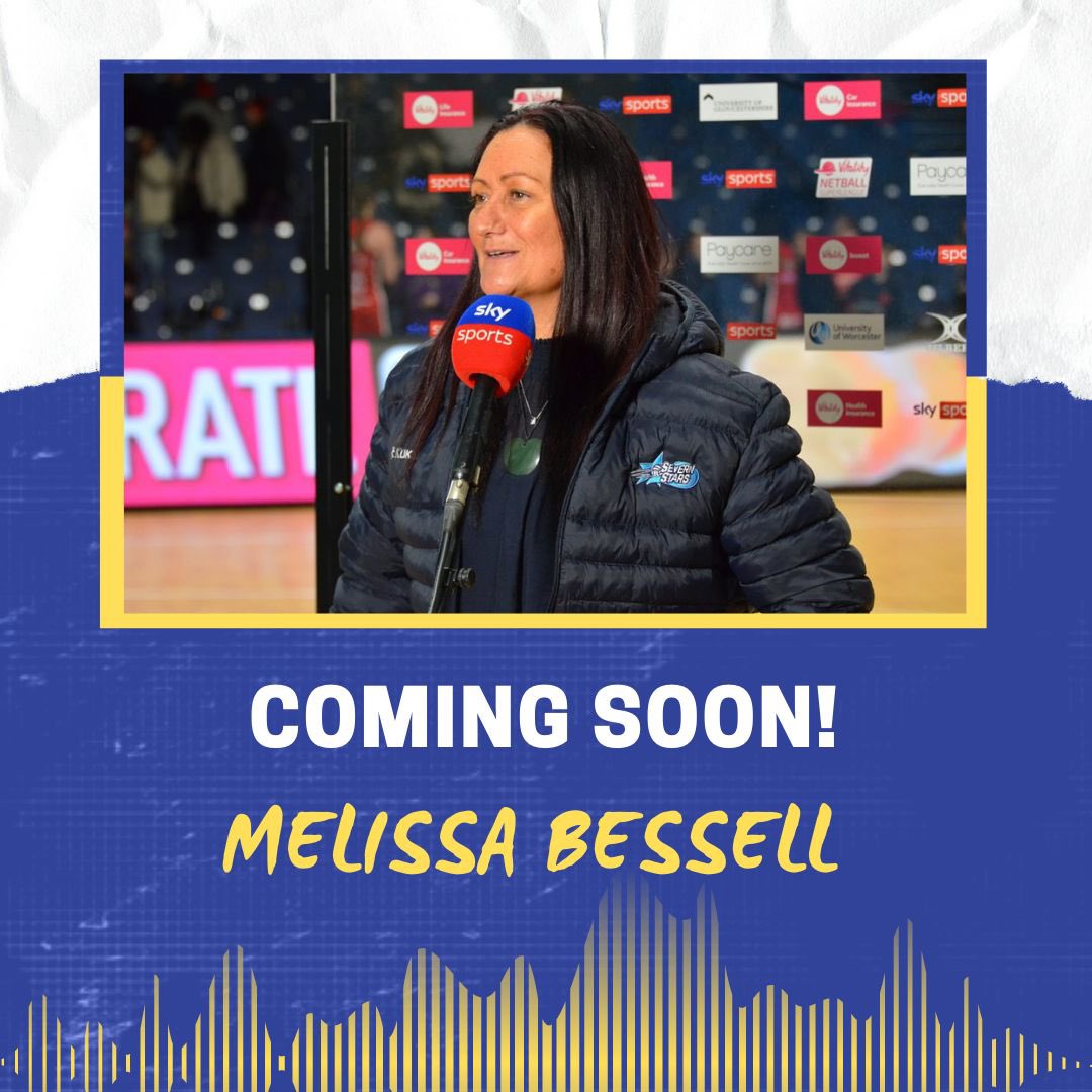 1️⃣ more sleep until a new episode drops! 🤩🤸‍♂️

This week is a super special one featuring <a href="/SevernStars/">Severn Stars NSL</a> Head Coach <a href="/MelissaCoachBsr/">Melissa Bessell (nee Hyndman)</a> ✨ 

We discuss her influences and career so far, family, being outspoken and much more ♥️ 

Set those alarms - you do not want to miss this one! ⏰