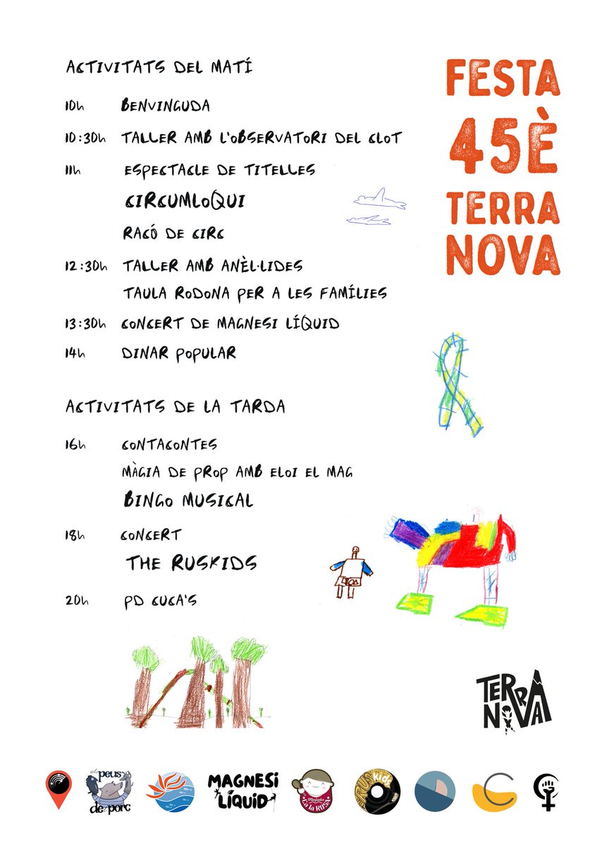 💚Aquí teniu el cartell complet de la jornada!
💛Això està cada vegada més aprop...
Ens veiem aquest dissabte 28!⬇️