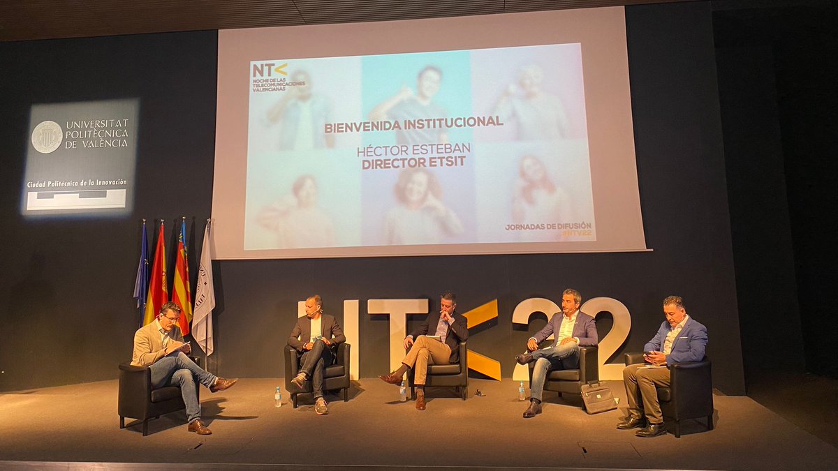 nocheteleco_vlc's tweet photo. Empezamos con👉José Manuel Plaza (@Telefonica ), Francisco Alapont (@fermax_spain ), Miguel Hernández (@nunsys ) y Artur Gradolí (@HPE_News ) nos hablan de la #brechadigital.

¡No te lo pierdas!

#NTV22 #telecomunicaciones #TIC https://t.co/rTc0fwchmQ