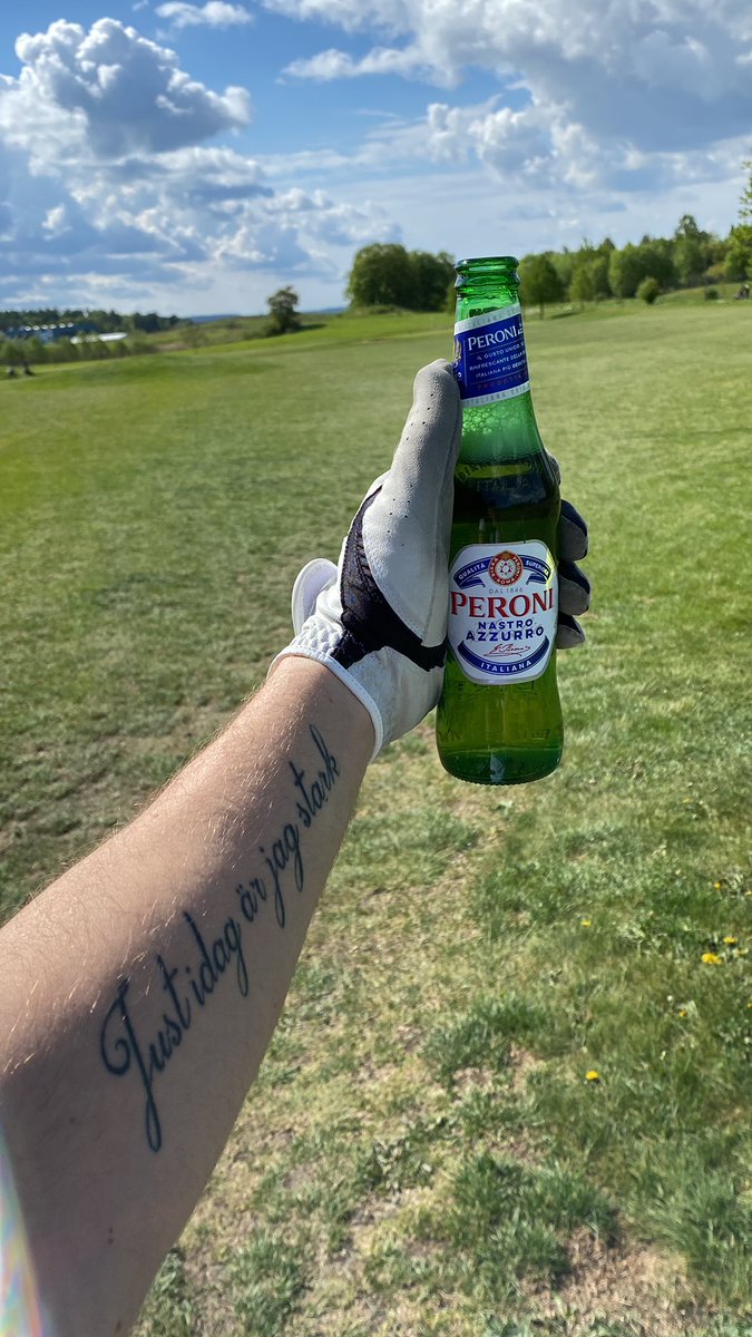 Cupdagen börjar med golf #bajen